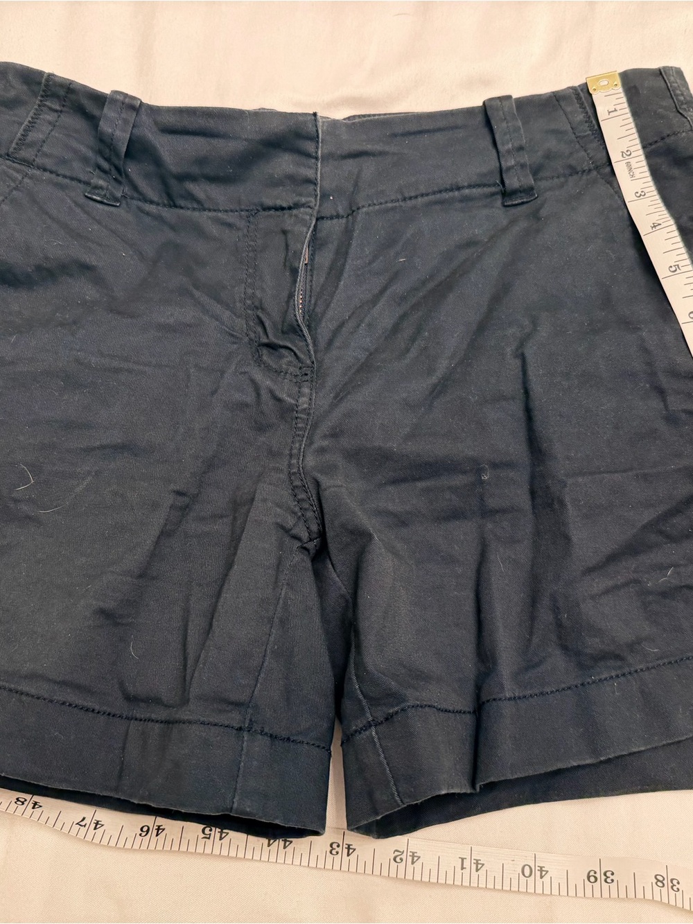 Vineyard Vines Dark Navy Cotton Cargo Shorts Sz 2
